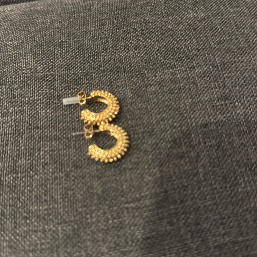 Gold Hoops - New